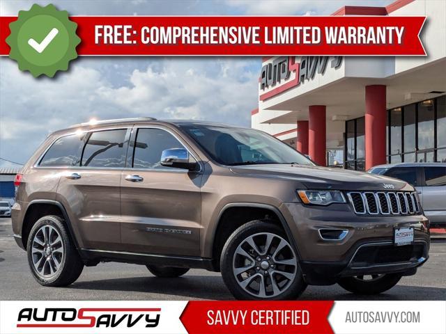 used 2018 Jeep Grand Cherokee car, priced at $15,300