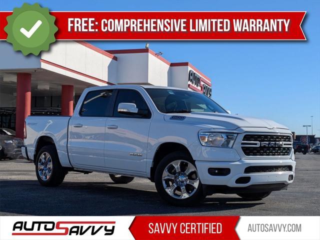 used 2022 Ram 1500 car, priced at $28,600