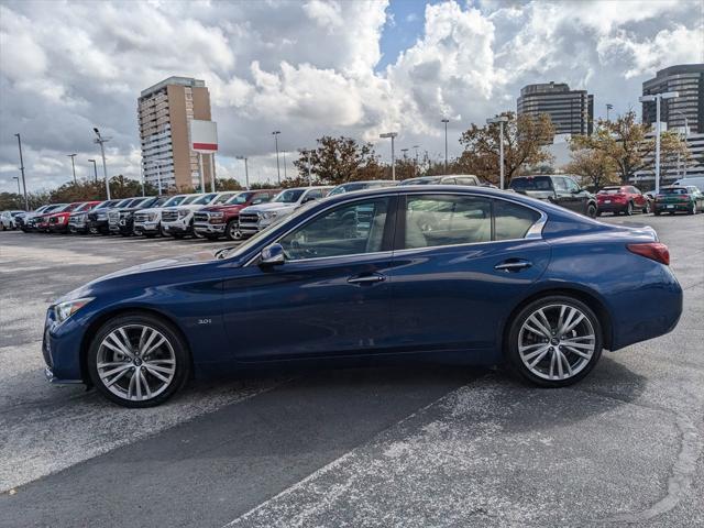 used 2018 INFINITI Q50 car, priced at $20,500