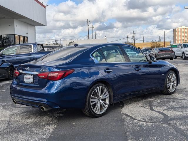 used 2018 INFINITI Q50 car, priced at $20,500