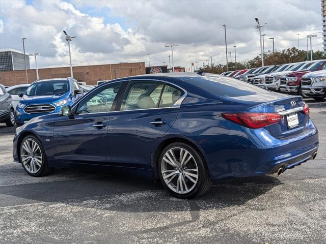 used 2018 INFINITI Q50 car, priced at $20,500