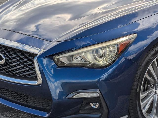 used 2018 INFINITI Q50 car, priced at $20,500