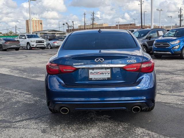 used 2018 INFINITI Q50 car, priced at $20,500