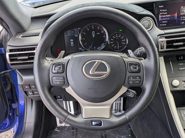 used 2020 Lexus RC F car, priced at $50,000