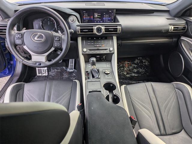 used 2020 Lexus RC F car, priced at $50,000