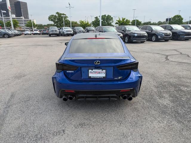 used 2020 Lexus RC F car, priced at $50,000