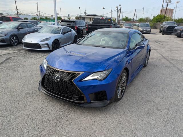 used 2020 Lexus RC F car, priced at $50,000