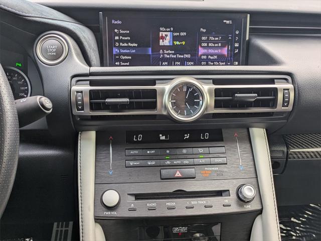 used 2020 Lexus RC F car, priced at $50,000