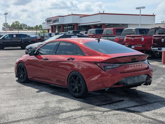 used 2021 Hyundai Elantra car, priced at $16,200