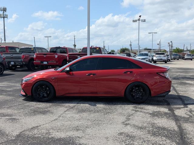 used 2021 Hyundai Elantra car, priced at $16,200