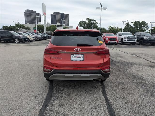 used 2019 Hyundai Santa Fe car, priced at $12,600
