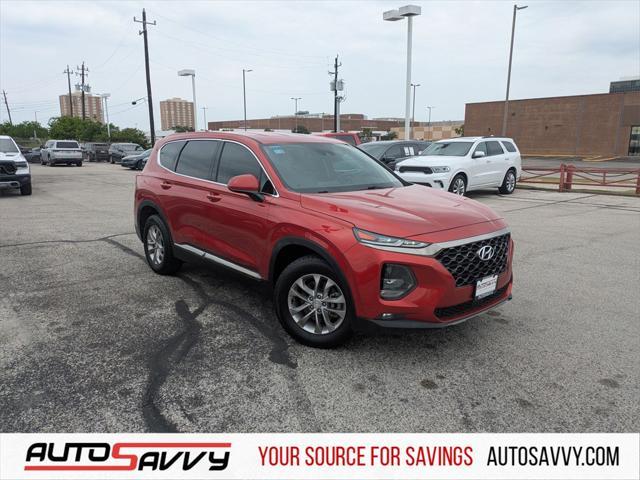 used 2019 Hyundai Santa Fe car, priced at $12,600