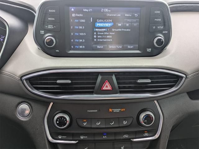 used 2019 Hyundai Santa Fe car, priced at $12,600