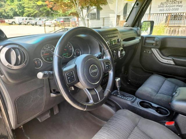 used 2011 Jeep Wrangler Unlimited car, priced at $13,995