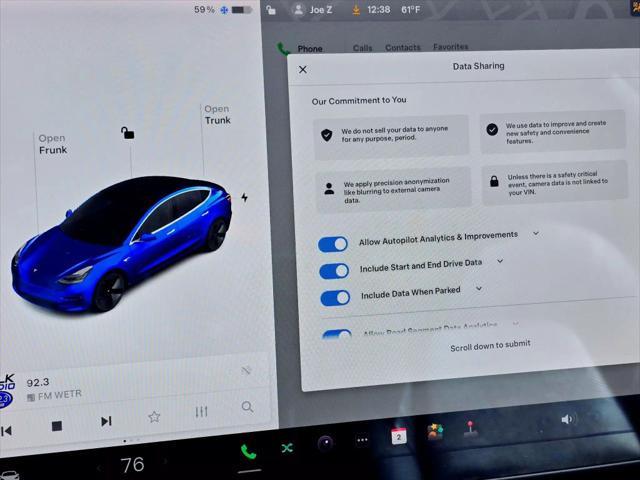 used 2019 Tesla Model 3 car, priced at $19,995