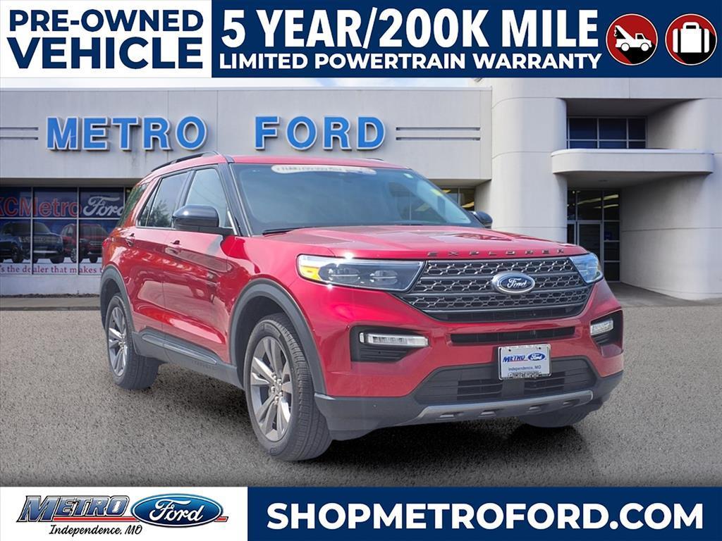 used 2023 Ford Explorer car, priced at $35,500