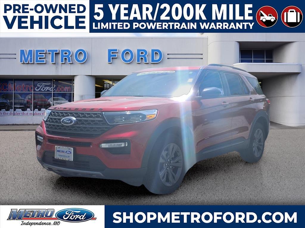 used 2023 Ford Explorer car, priced at $35,500