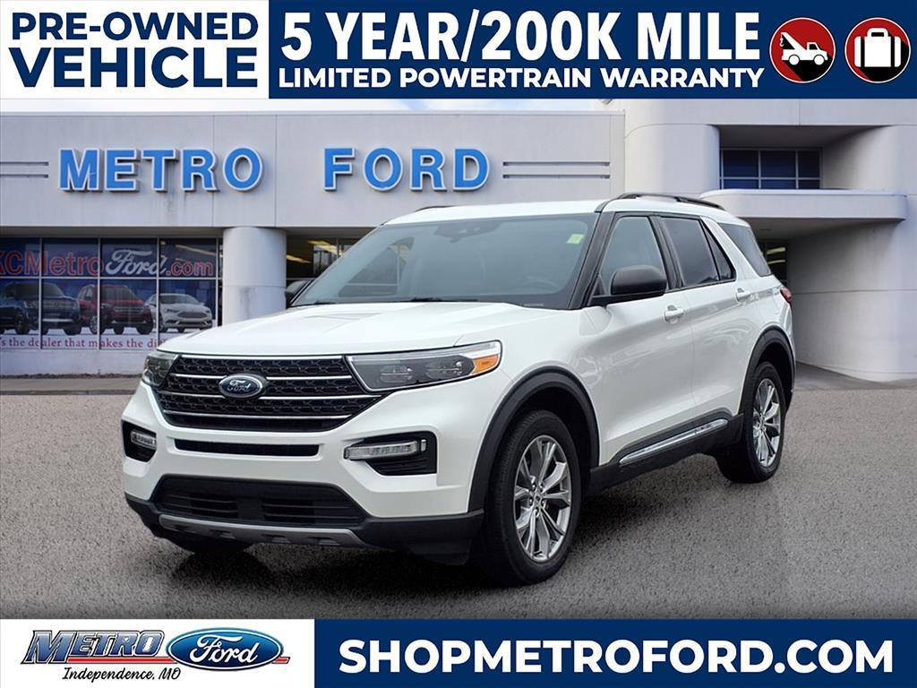 used 2022 Ford Explorer car, priced at $29,800