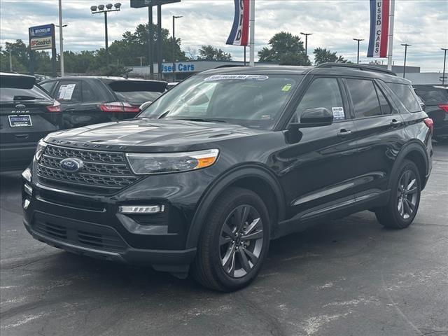 used 2022 Ford Explorer car, priced at $35,989