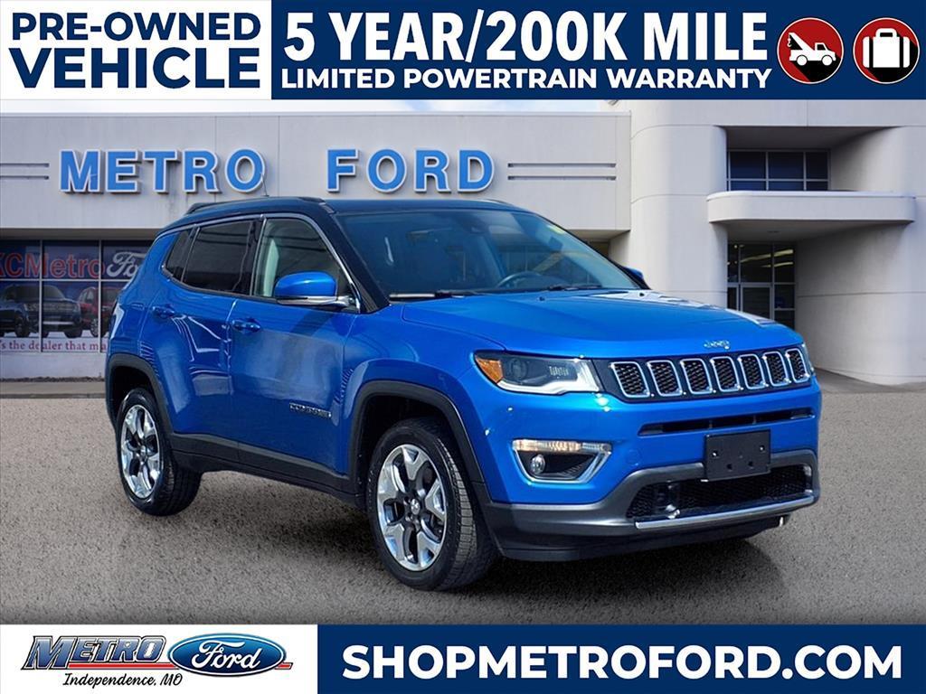 used 2018 Jeep Compass car, priced at $17,250