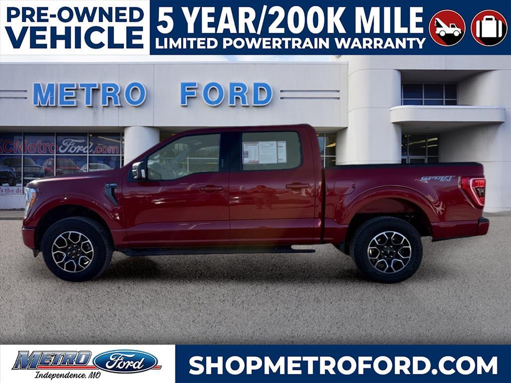used 2022 Ford F-150 car, priced at $38,500