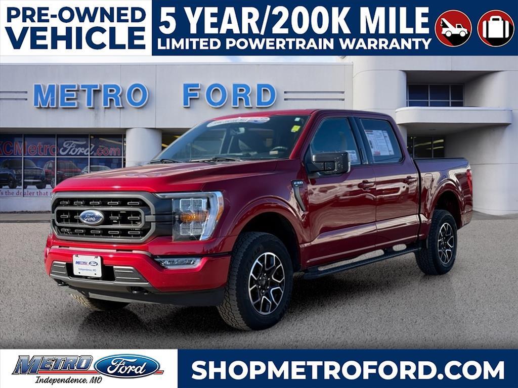 used 2022 Ford F-150 car, priced at $38,500
