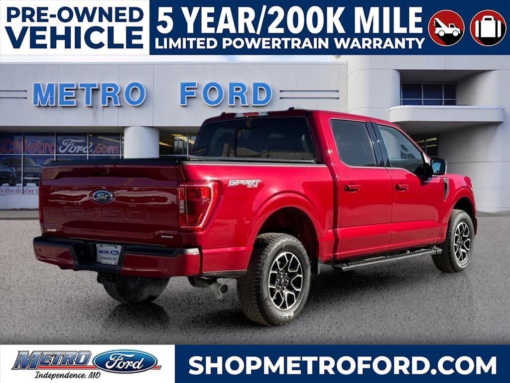 used 2022 Ford F-150 car, priced at $38,500