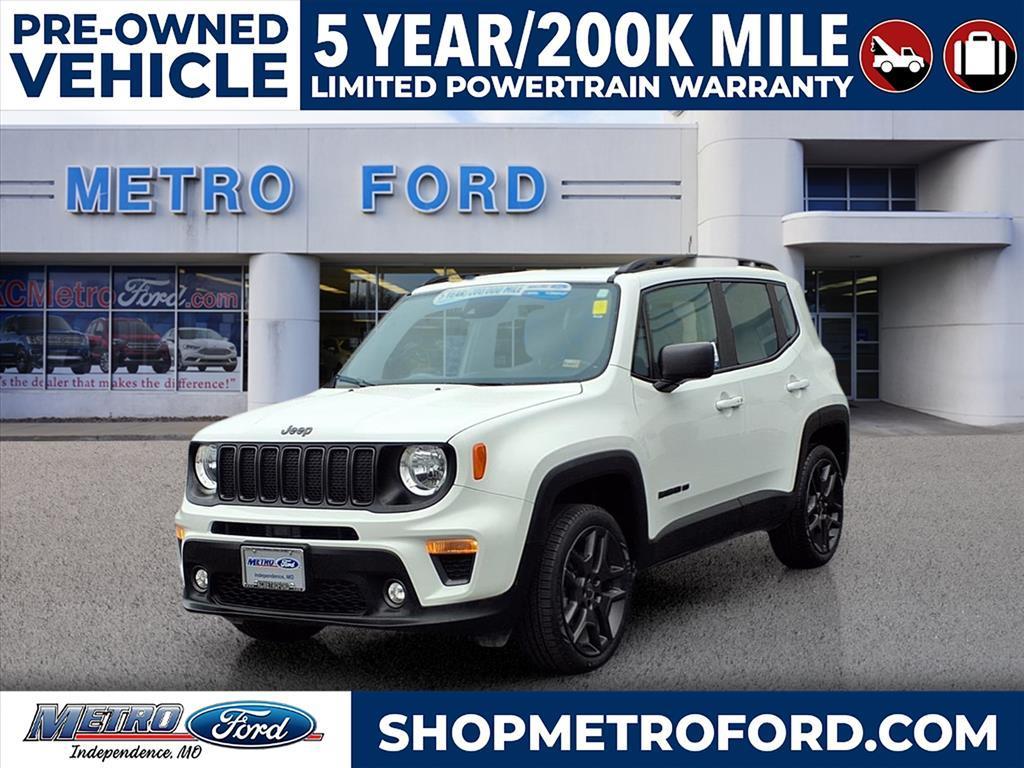 used 2021 Jeep Renegade car, priced at $20,500