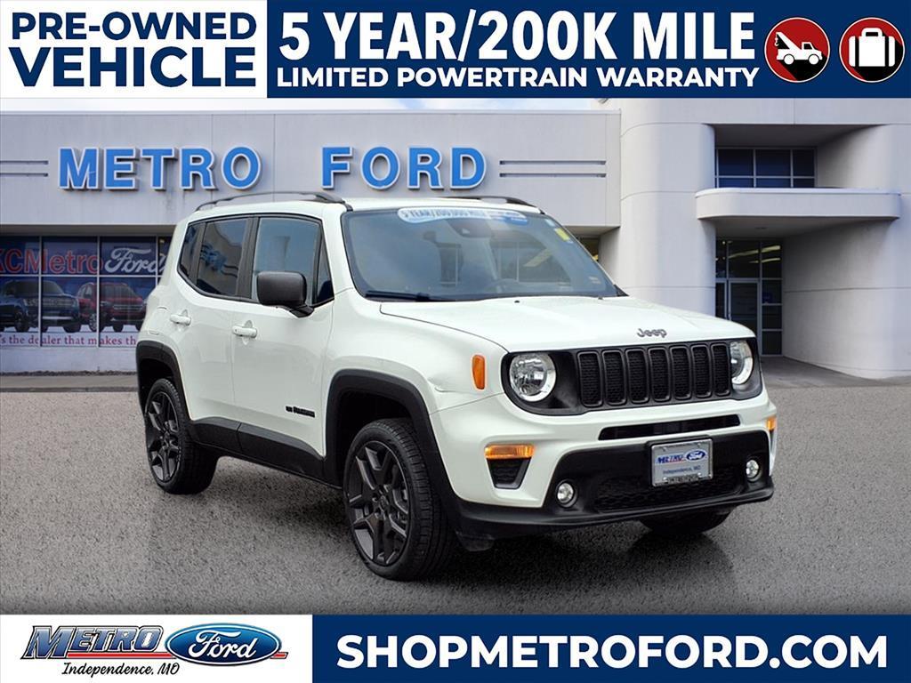 used 2021 Jeep Renegade car, priced at $20,500