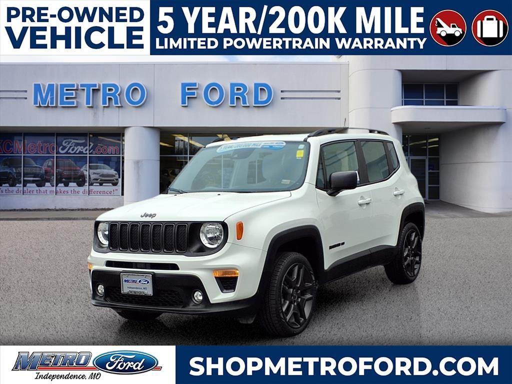 used 2021 Jeep Renegade car, priced at $20,700