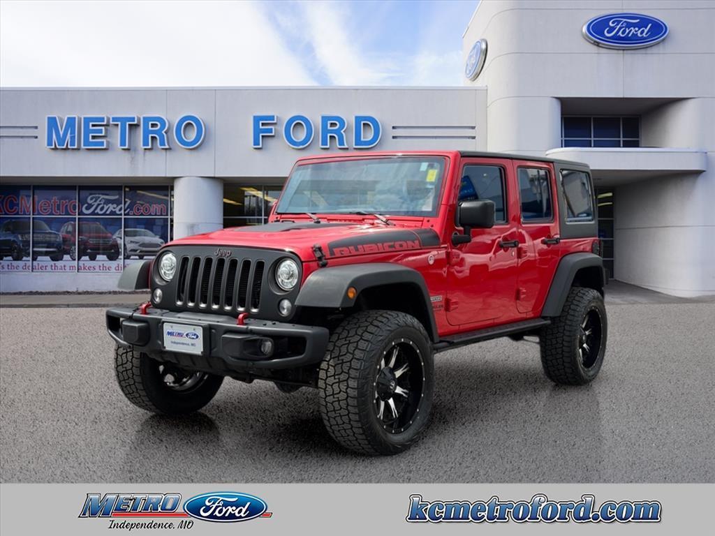 used 2017 Jeep Wrangler Unlimited car, priced at $30,989