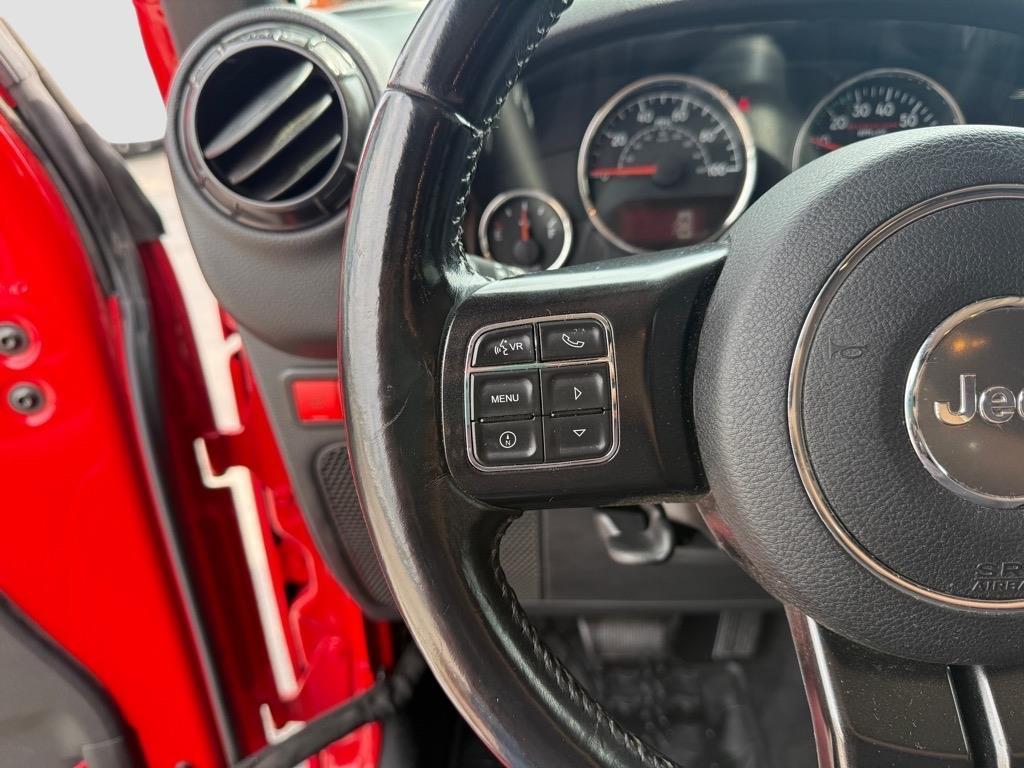used 2017 Jeep Wrangler Unlimited car, priced at $30,989