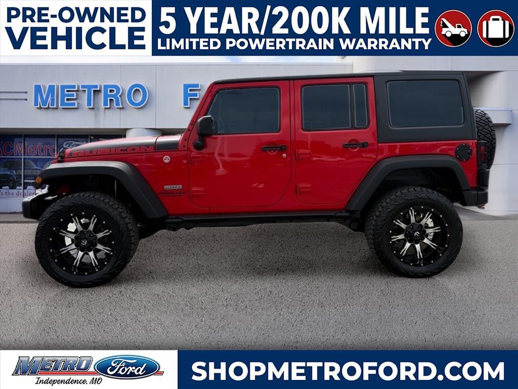 used 2017 Jeep Wrangler Unlimited car, priced at $30,989