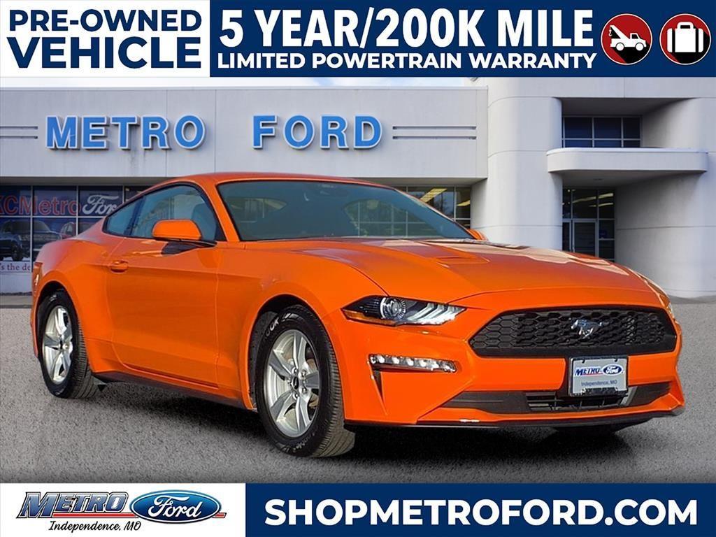 used 2021 Ford Mustang car, priced at $24,500