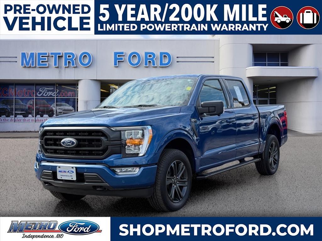 used 2022 Ford F-150 car, priced at $42,989