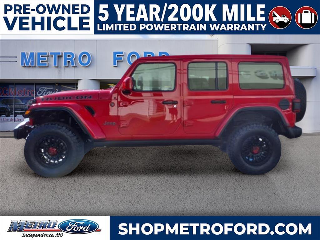 used 2022 Jeep Wrangler Unlimited car, priced at $38,989