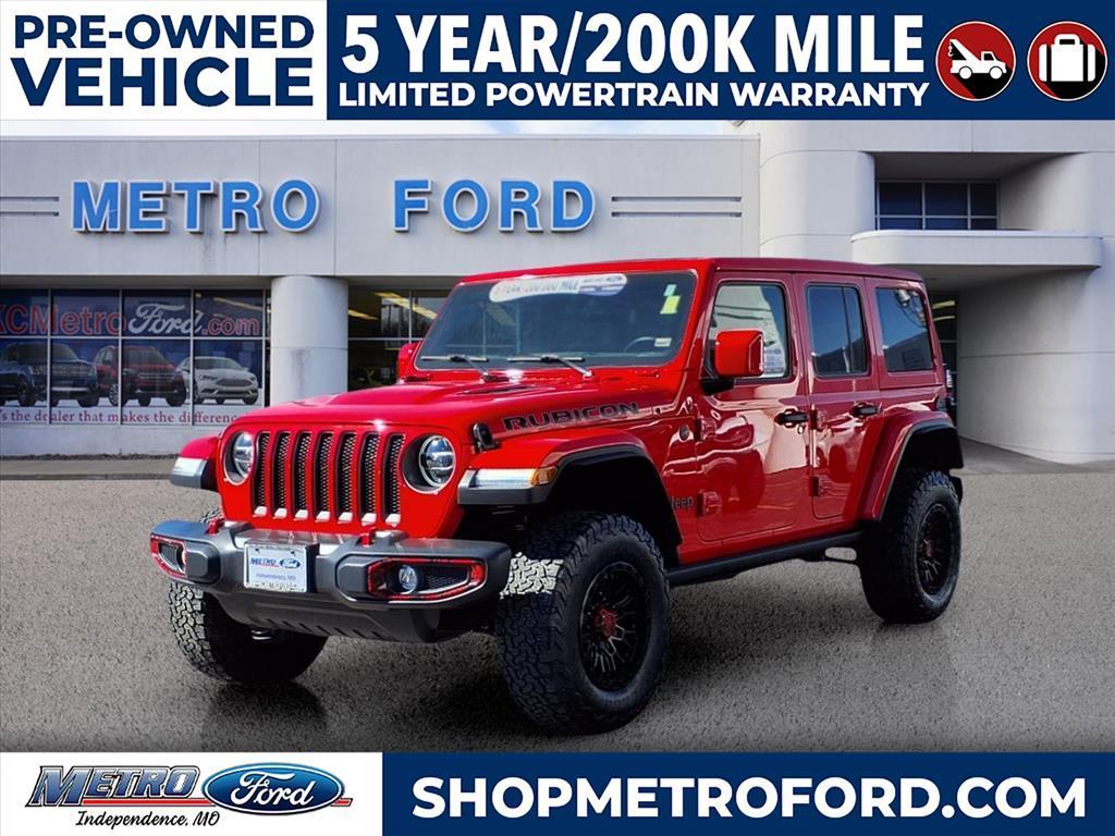 used 2022 Jeep Wrangler Unlimited car, priced at $38,989