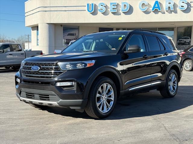 used 2021 Ford Explorer car, priced at $31,700