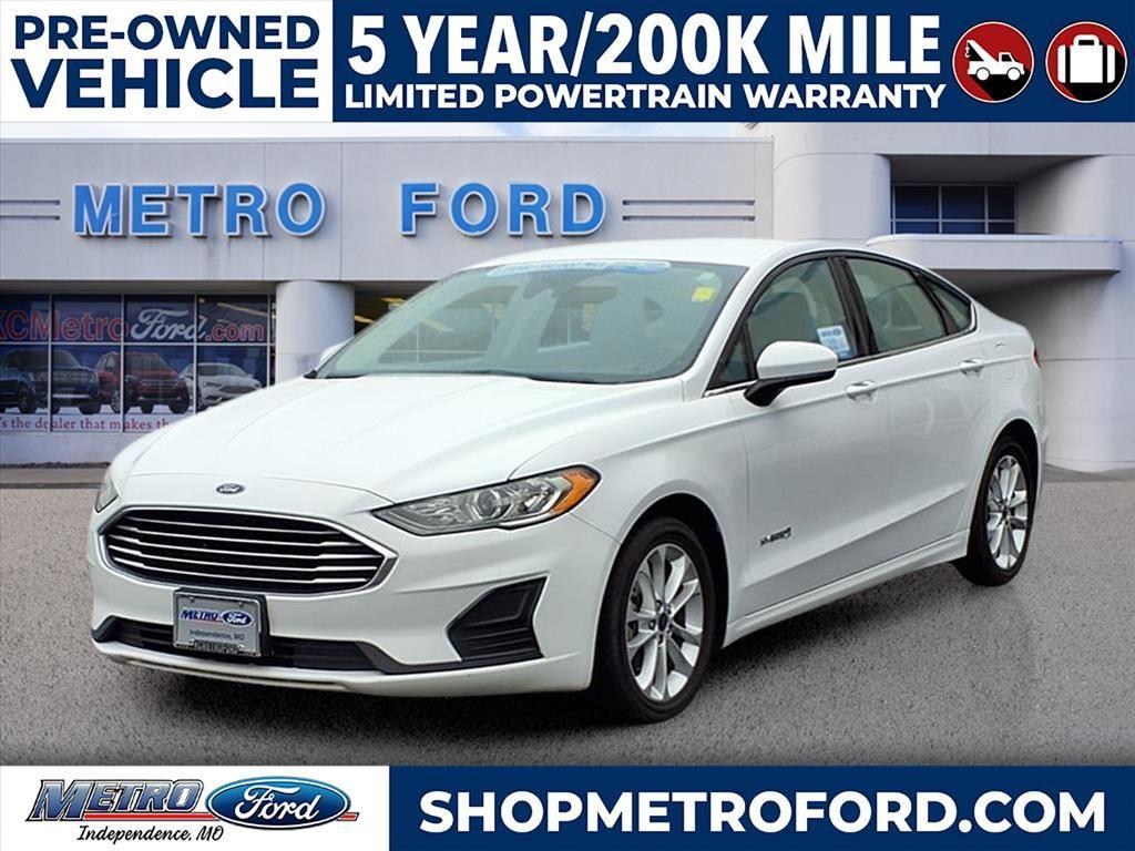 used 2019 Ford Fusion Hybrid car, priced at $18,000
