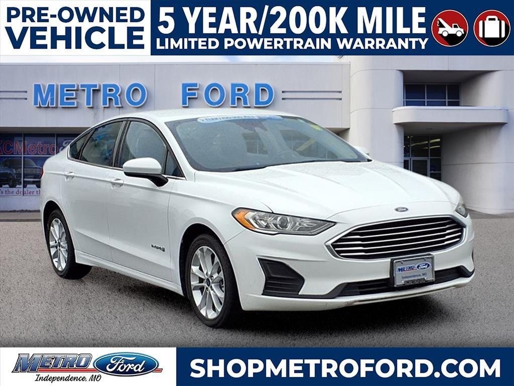 used 2019 Ford Fusion Hybrid car, priced at $18,600