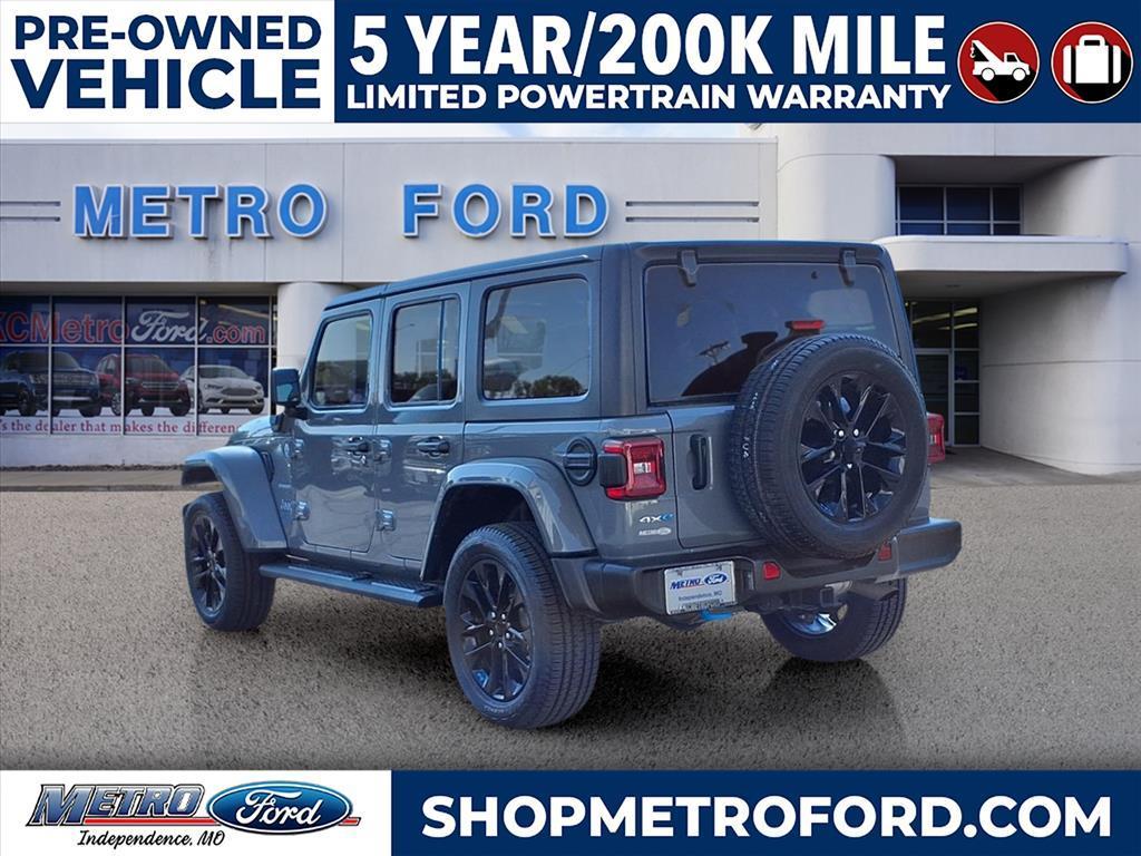 used 2023 Jeep Wrangler 4xe car, priced at $32,000
