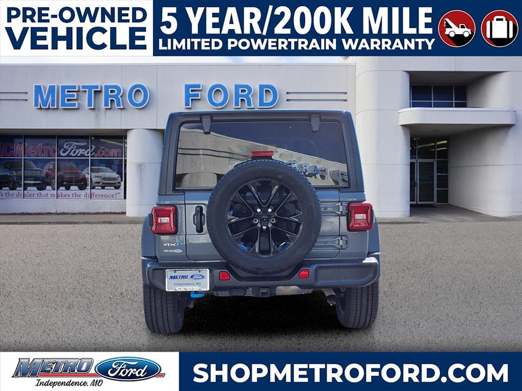 used 2023 Jeep Wrangler 4xe car, priced at $32,000