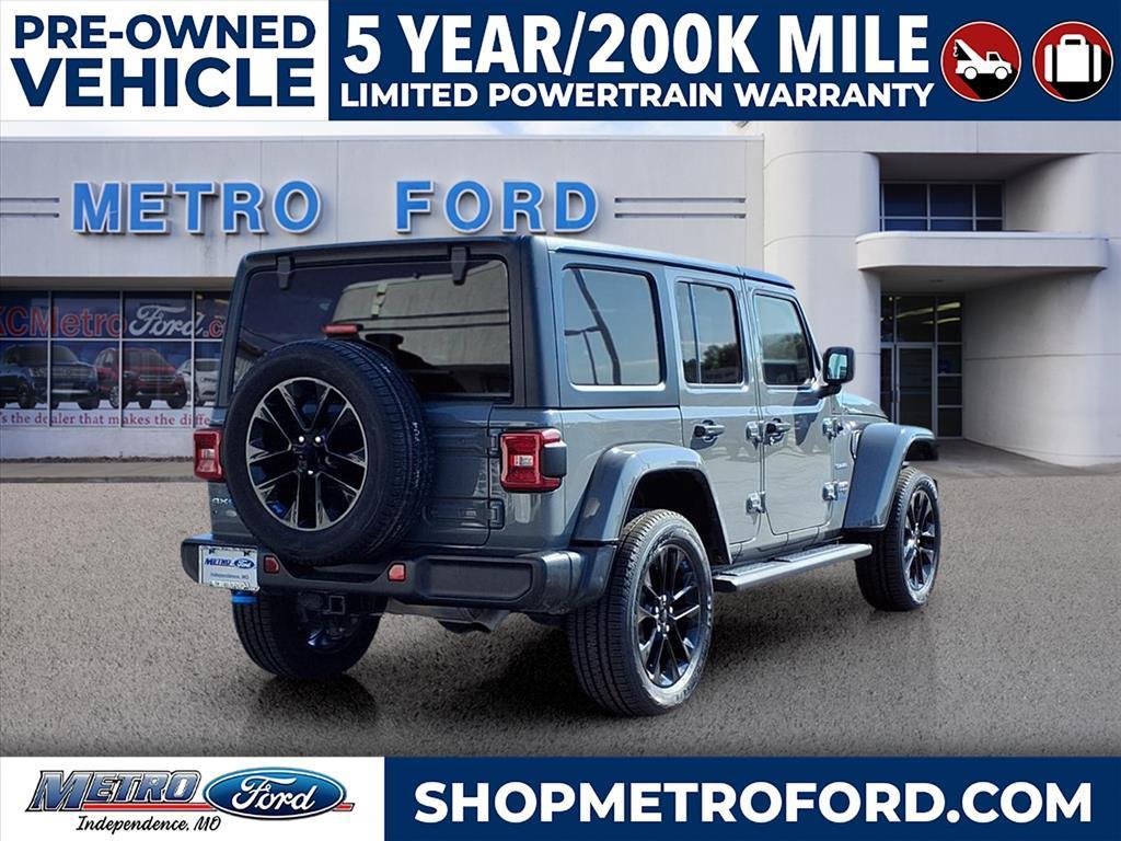 used 2023 Jeep Wrangler 4xe car, priced at $32,000