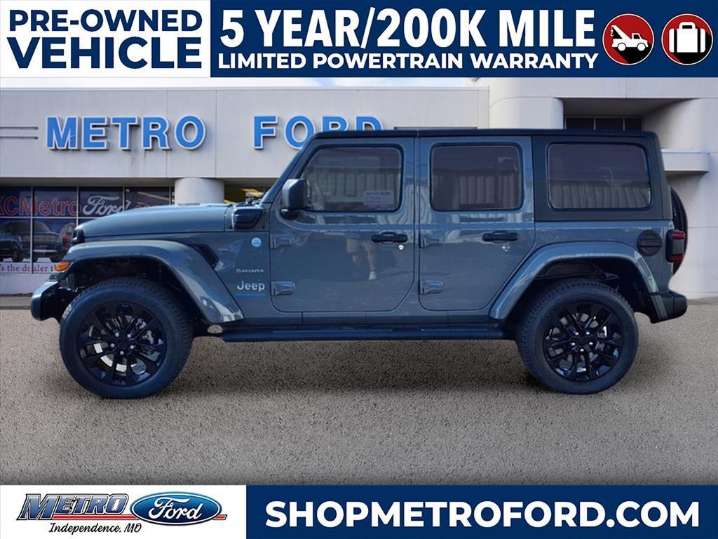 used 2023 Jeep Wrangler 4xe car, priced at $32,000