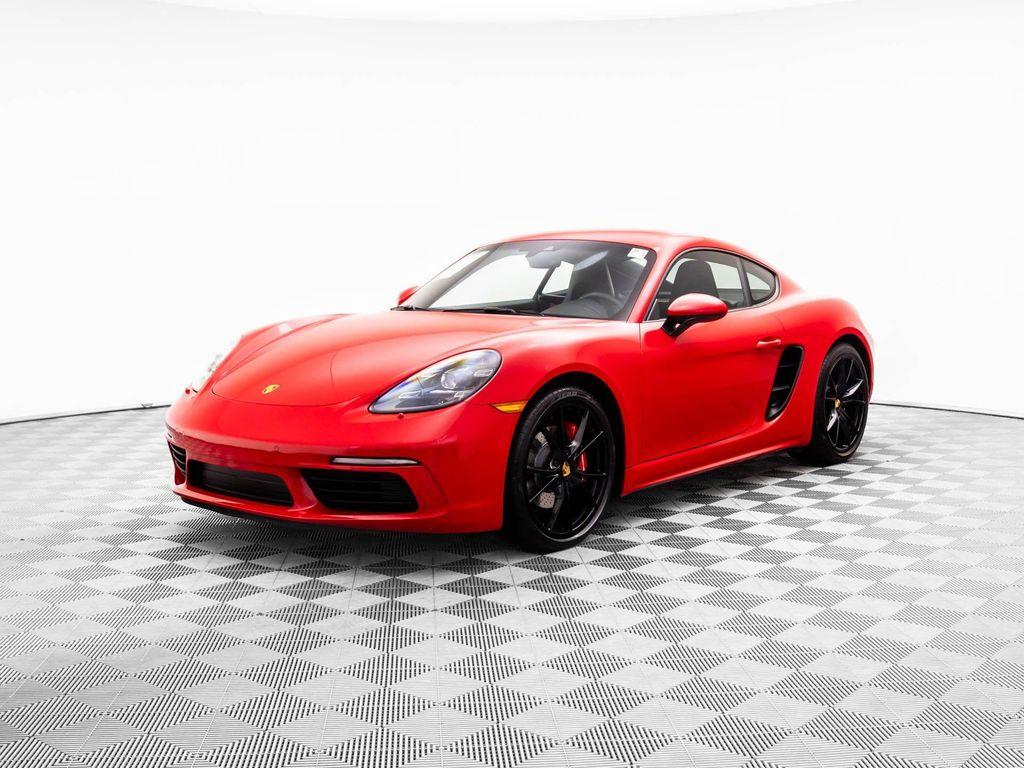used 2022 Porsche 718 Cayman car, priced at $73,900