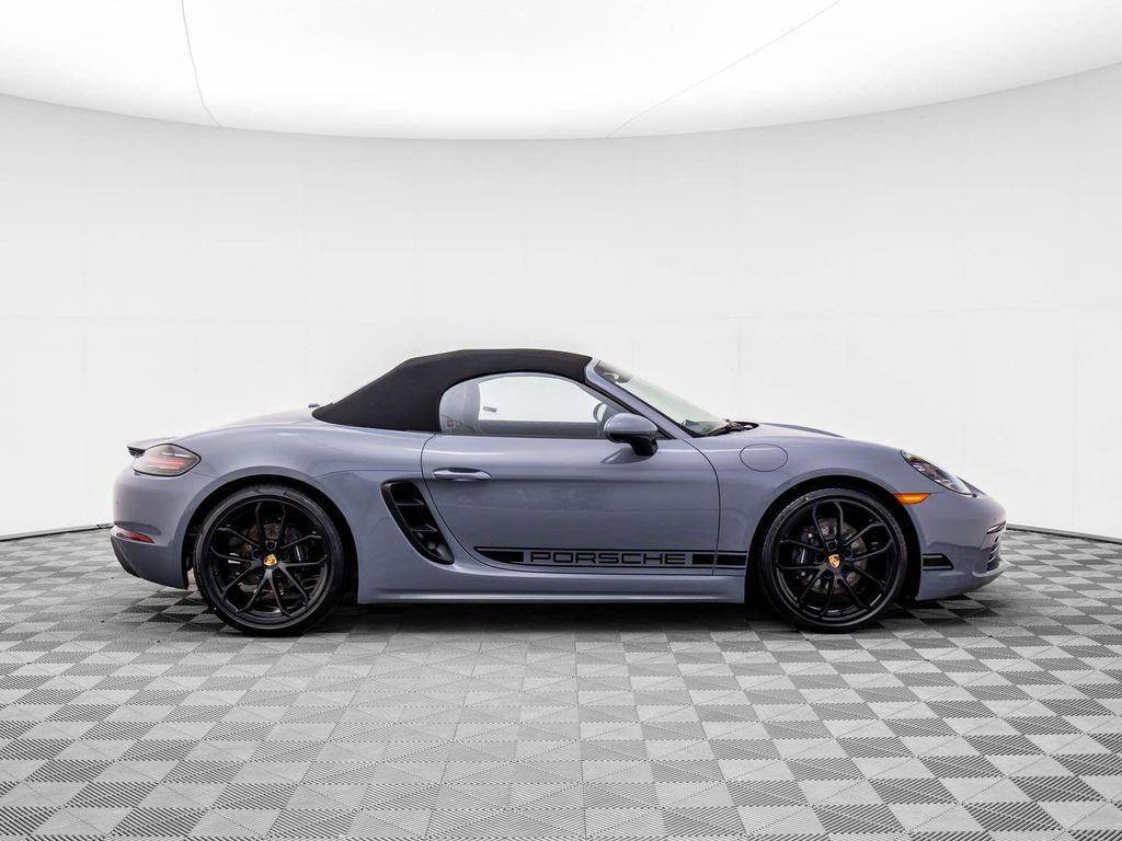 new 2025 Porsche 718 Boxster car, priced at $102,255