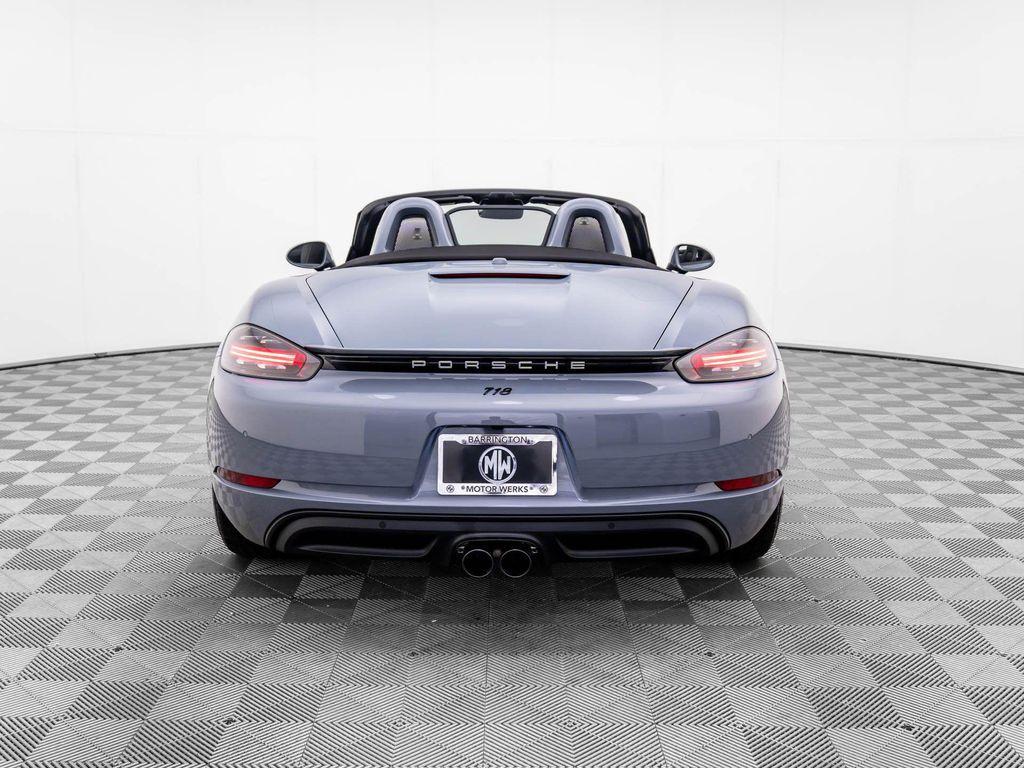new 2025 Porsche 718 Boxster car, priced at $102,255