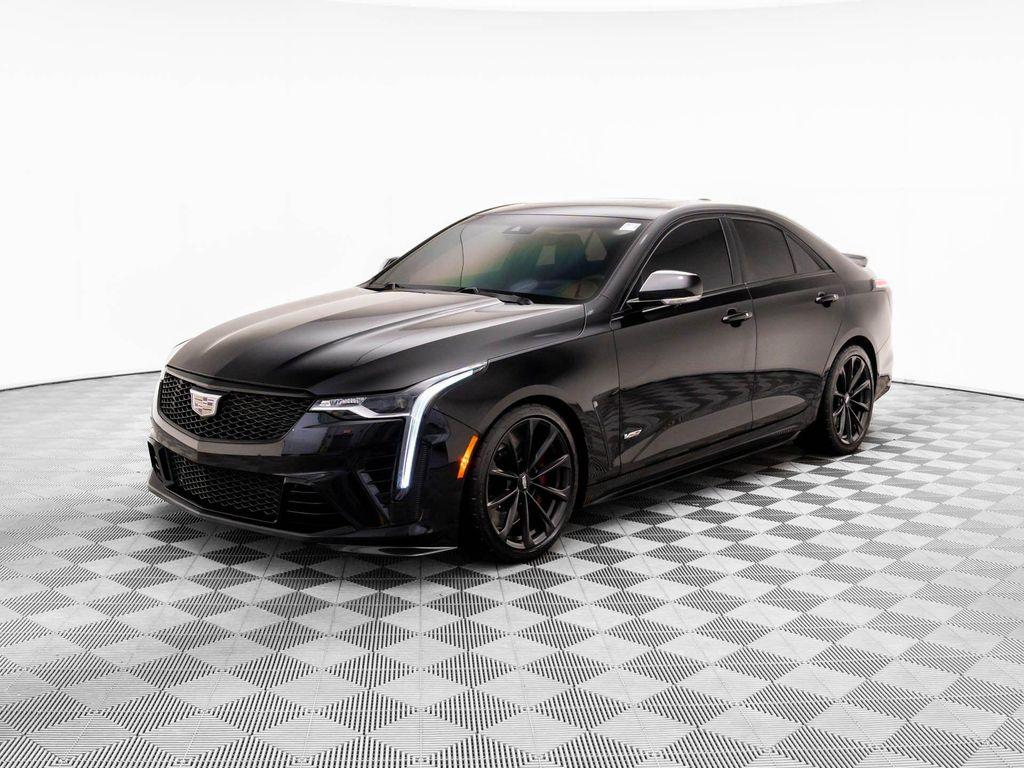 used 2022 Cadillac CT4-V car, priced at $51,500
