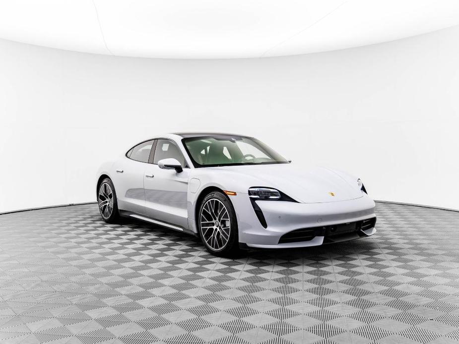 used 2023 Porsche Taycan car, priced at $135,000