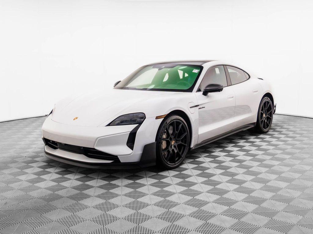 used 2025 Porsche Taycan car, priced at $209,900